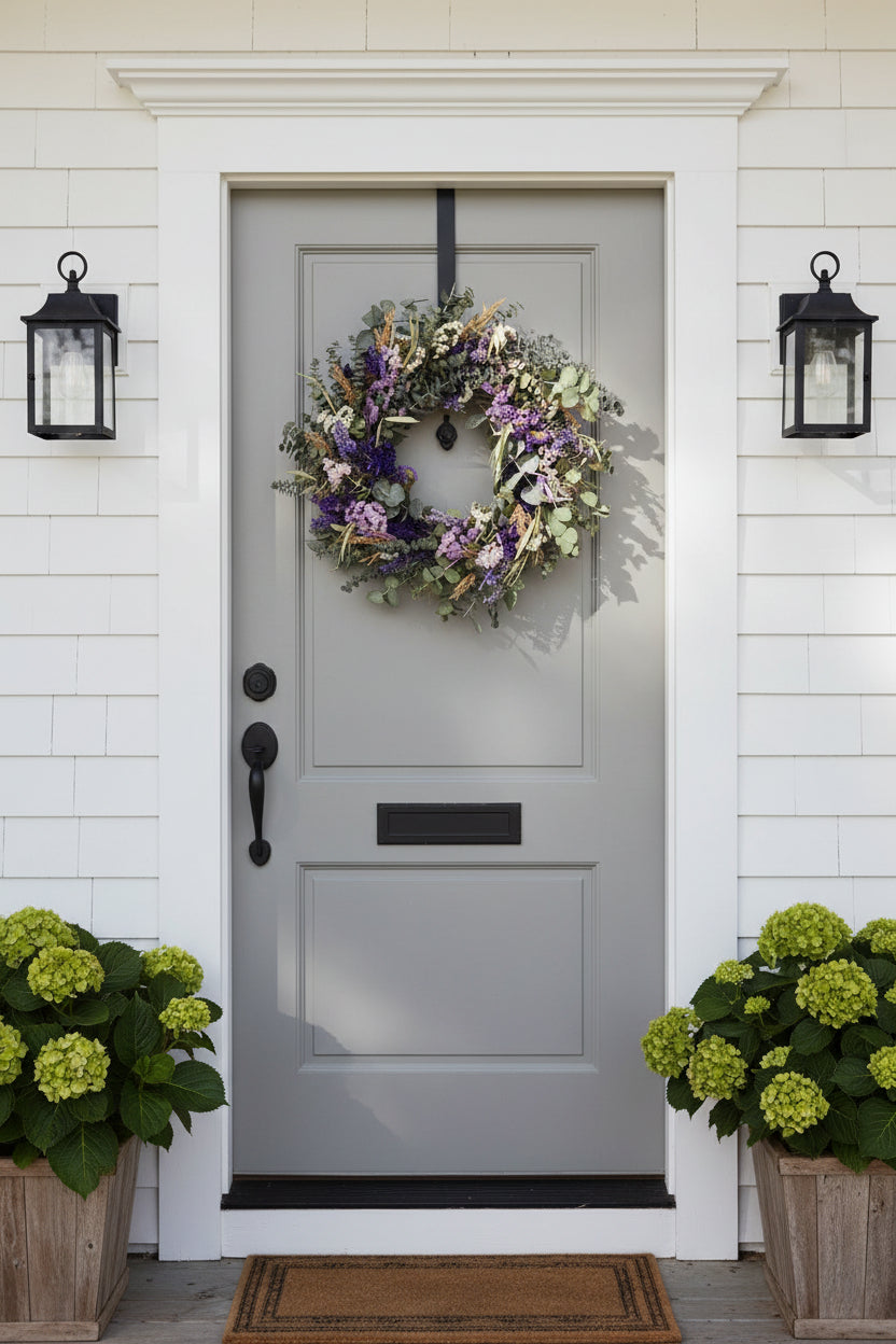 Lavender Fields Wreath, 18"