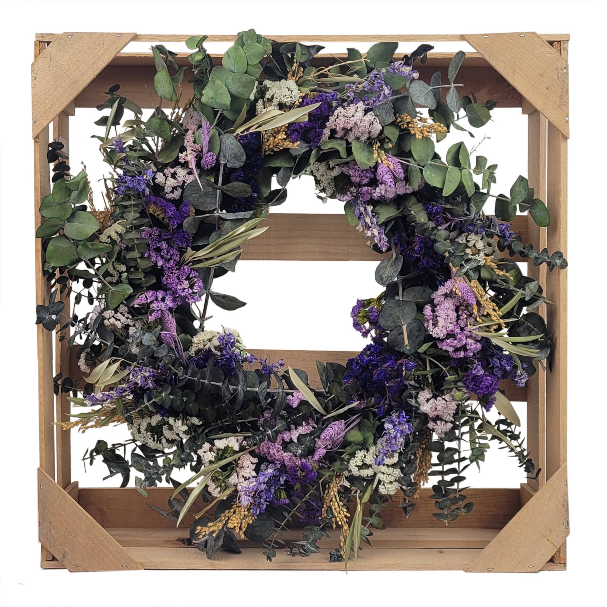 Lavender Fields Wreath, 18"