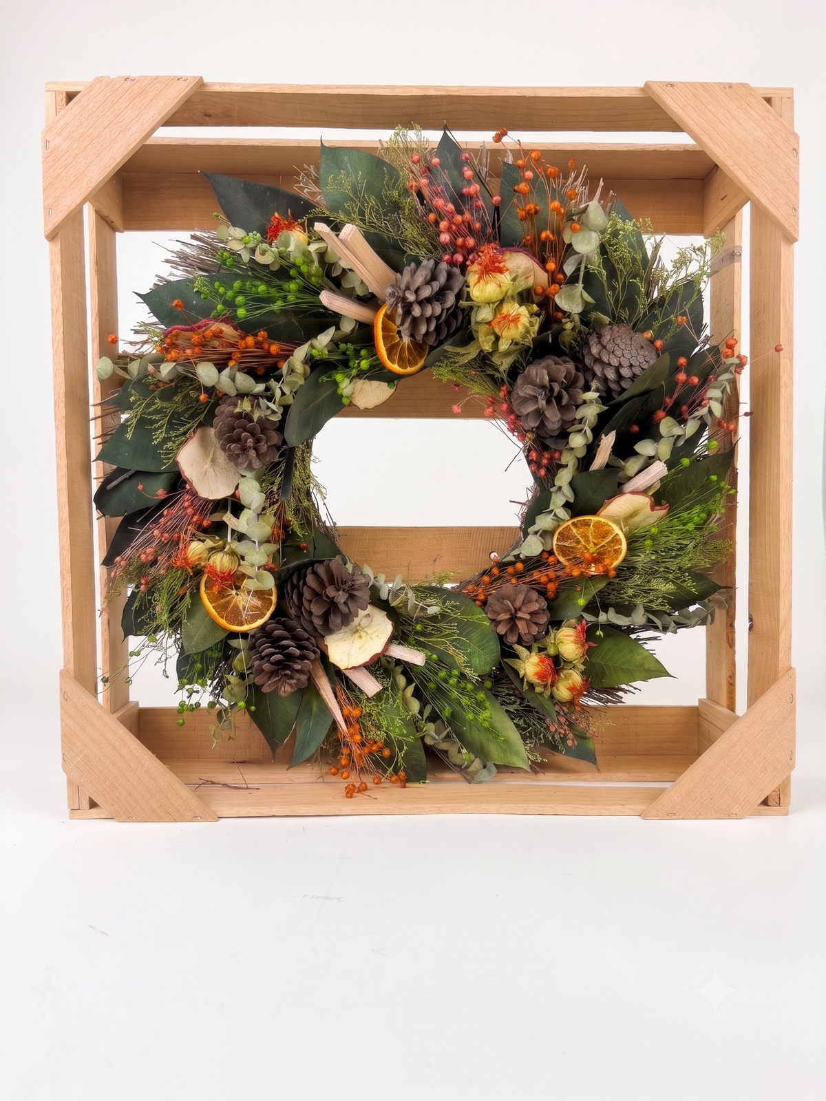 Country Citrus Fall Wreath