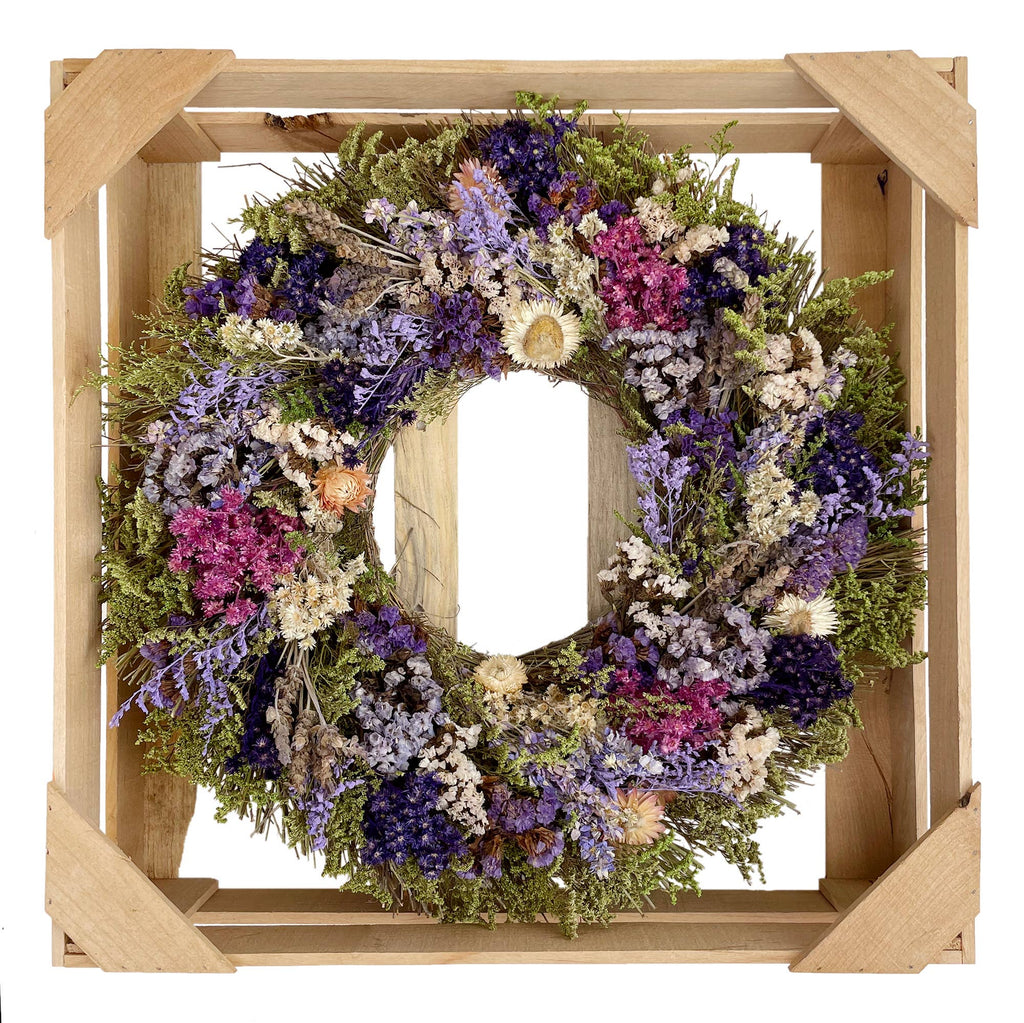 Heirloom Botanicals Wreath, 18"