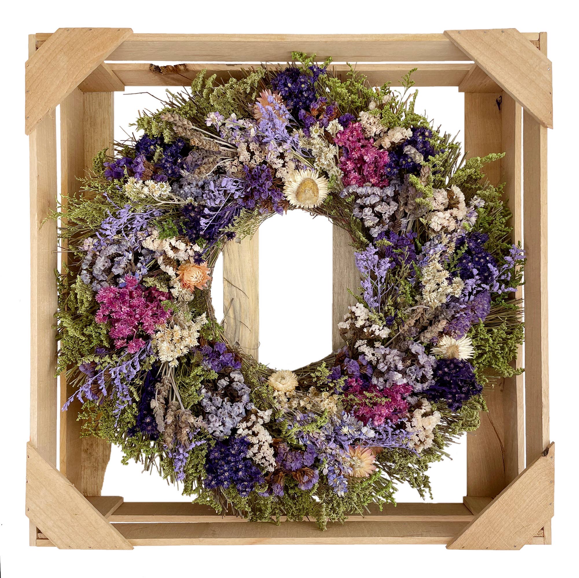 Heirloom Botanicals Wreath, 18"