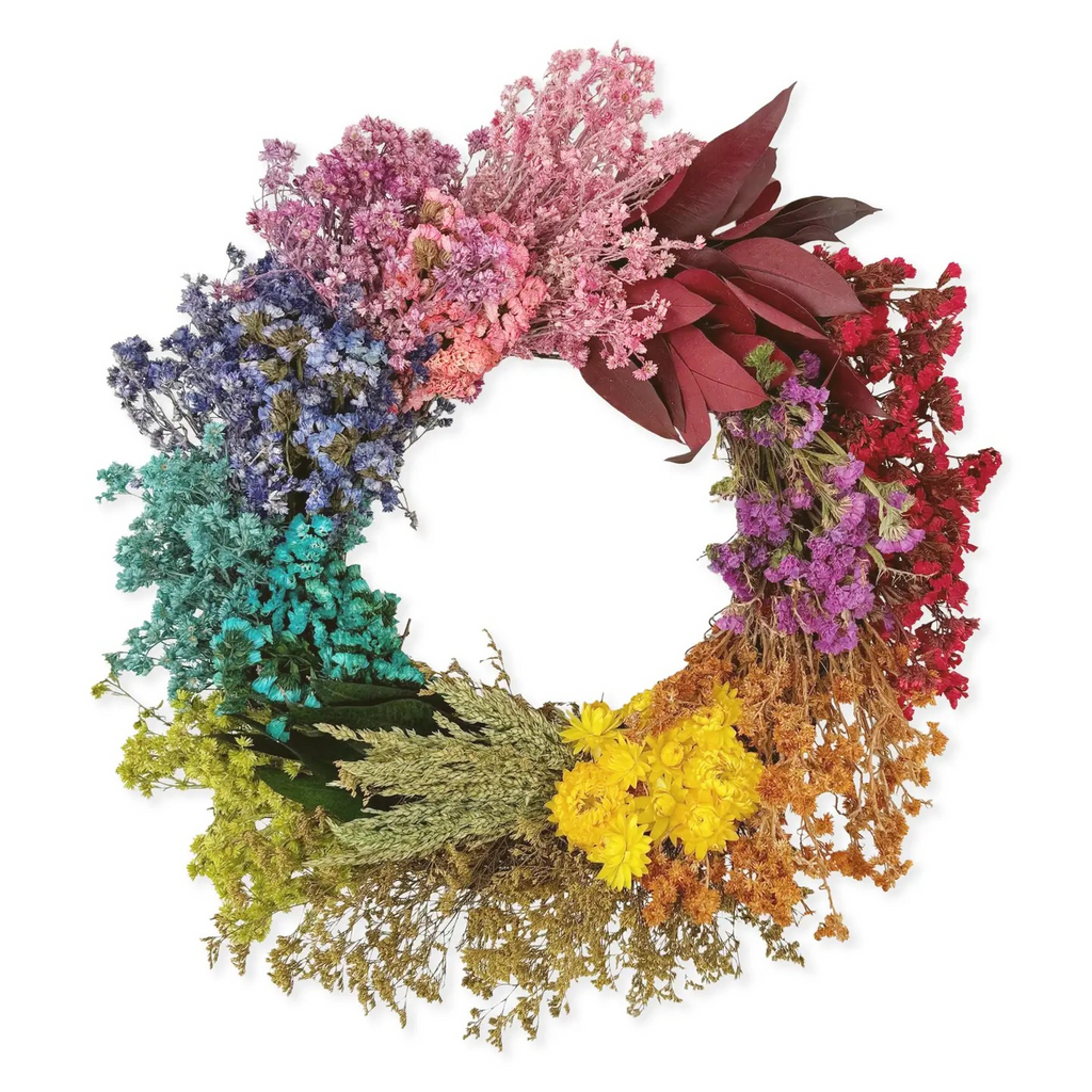 The Kaleidoscope Wreath 18"