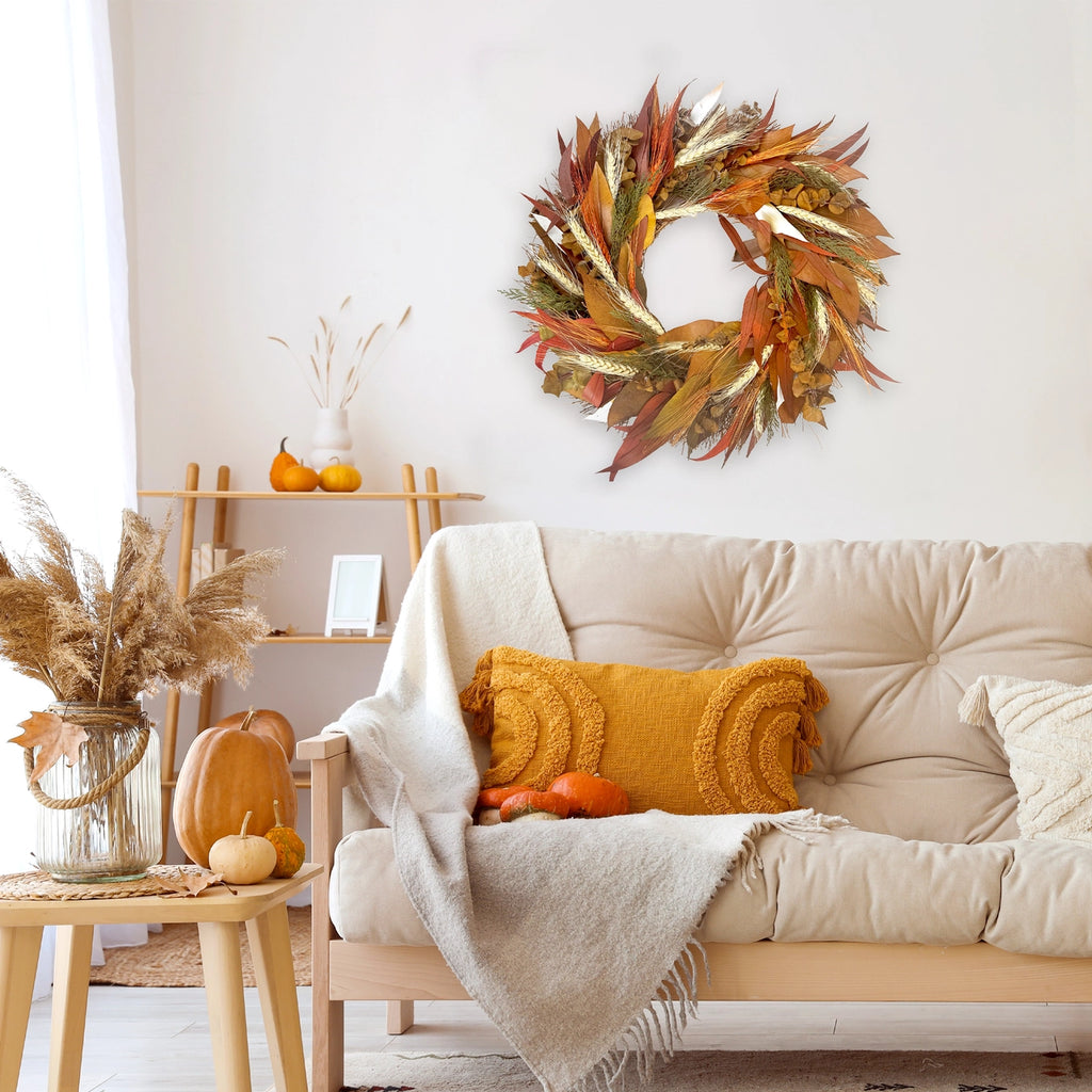 The Autumn Ember Wreath 18"
