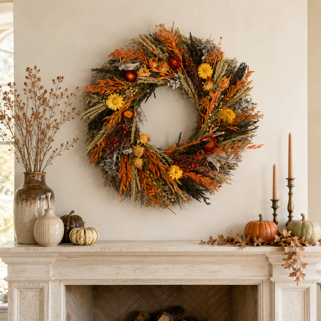 The Autumn Tapestry Wreath 18"