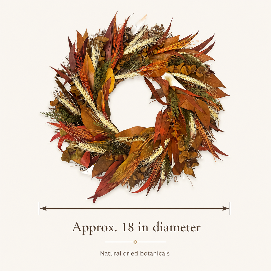 The Autumn Ember Wreath 18"