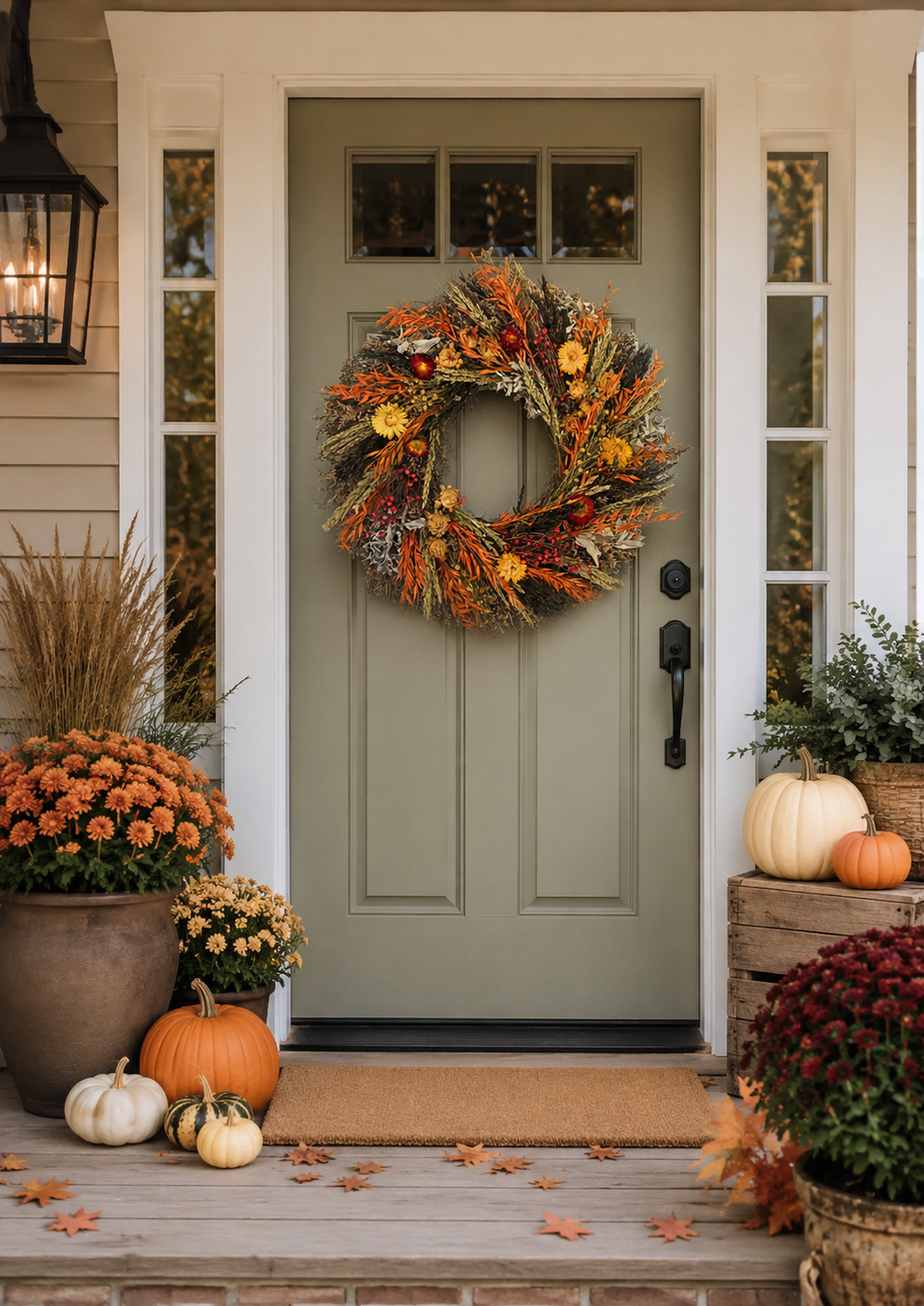 The Autumn Tapestry Wreath 18"