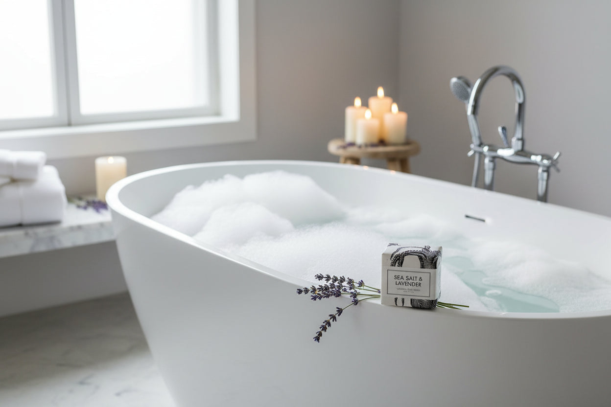 Sea Salt & Lavender Botanical Gift Set