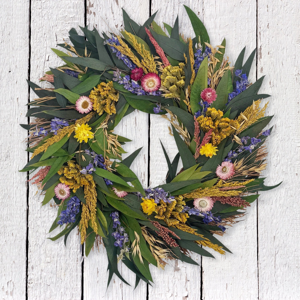 Summer Meadow Wreath, 18"