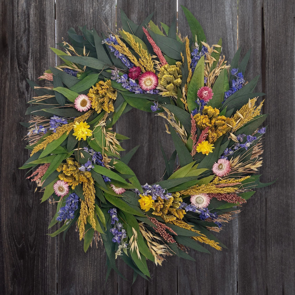 Summer Meadow Wreath, 18"