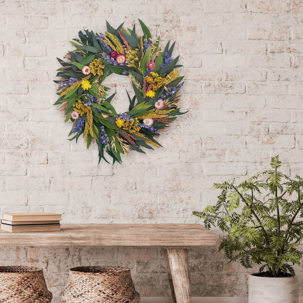 Summer Meadow Wreath, 18"