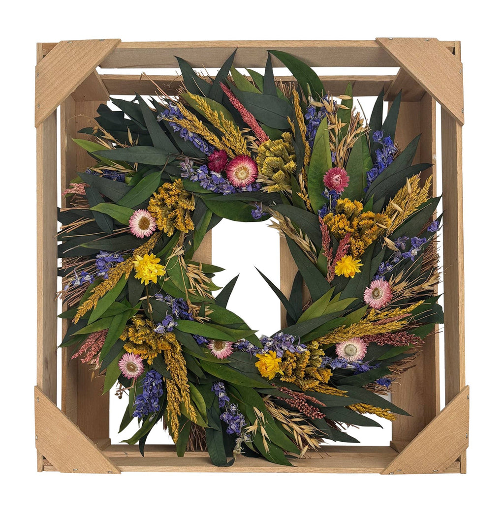 Summer Meadow Wreath, 18"