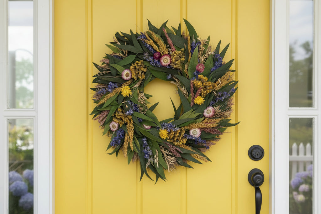 Summer Meadow Wreath, 18"