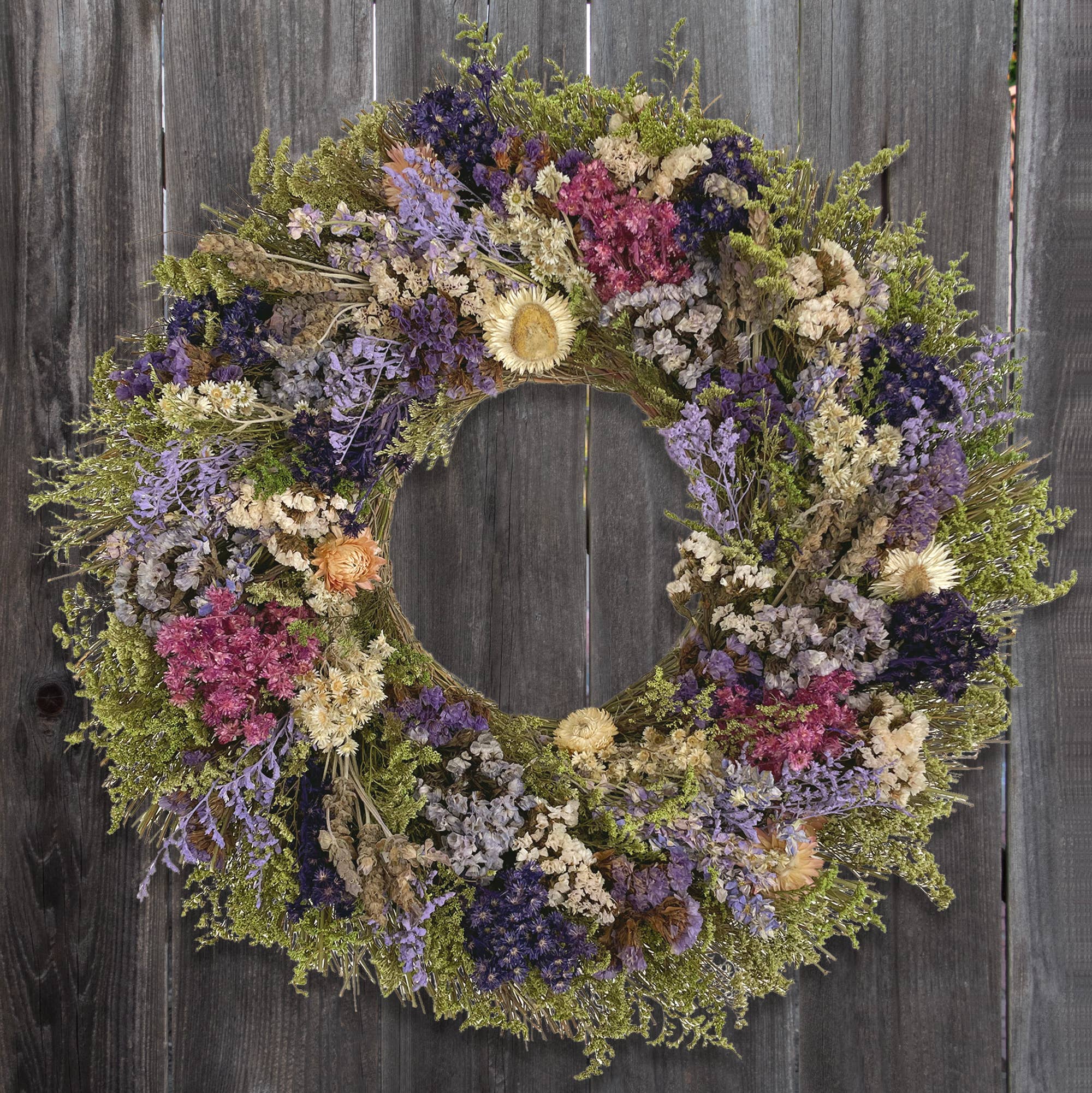 Heirloom Botanicals Wreath, 18"